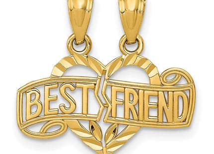 14k Yellow Gold Pendants Style K5882 - Classique Jewelry Inc.