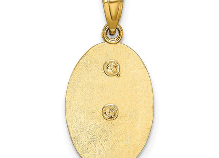 14k Two-tone Pendants Style K5887 - Classique Jewelry Inc.