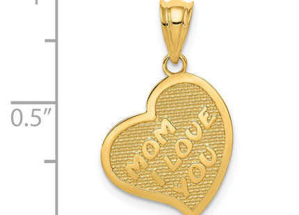 14k Yellow Gold Pendants Style K5890 - Classique Jewelry Inc.