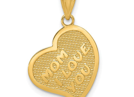 14k Yellow Gold Pendants Style K5890 - Classique Jewelry Inc.