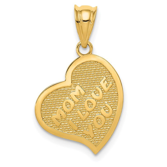 14k Yellow Gold Pendants Style K5890 - Classique Jewelry Inc.