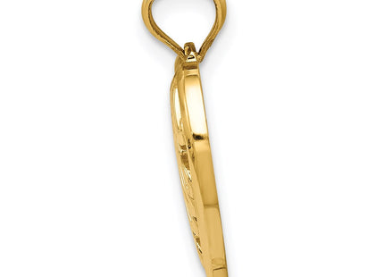 14k Yellow Gold Pendants Style K5891 - Classique Jewelry Inc.