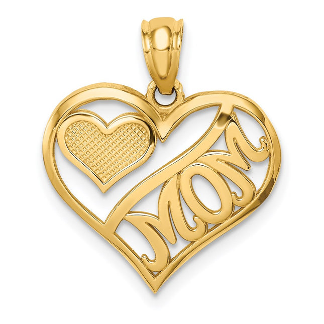 14k Yellow Gold Pendants Style K5891 - Classique Jewelry Inc.