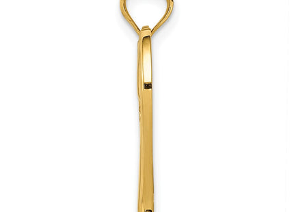 14k Yellow Gold Pendants Style K5898 - Classique Jewelry Inc.