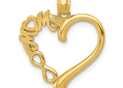 14k Yellow Gold Pendants Style K5898 - Classique Jewelry Inc.