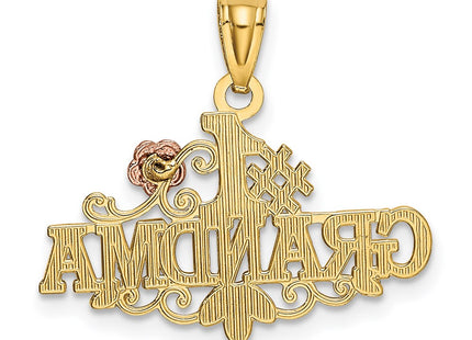 14k Two-tone Pendants Style K5902 - Classique Jewelry Inc.