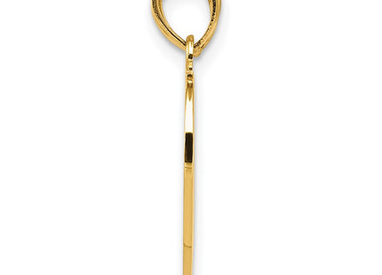 14k Yellow Gold Pendants Style K5906 - Classique Jewelry Inc.