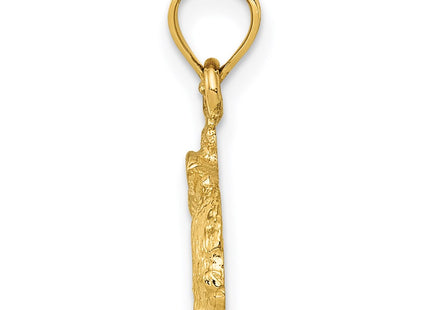14k Yellow Gold Pendants Style K5908 - Classique Jewelry Inc.