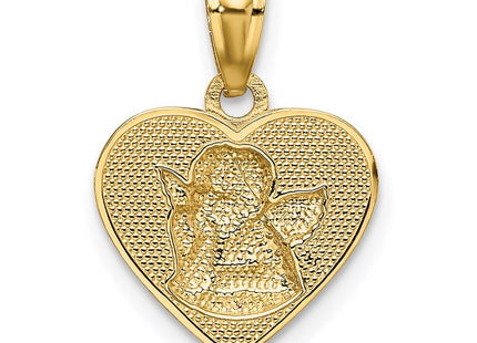 14k Yellow & Rhodium Pendants Style K5911 - Classique Jewelry Inc.