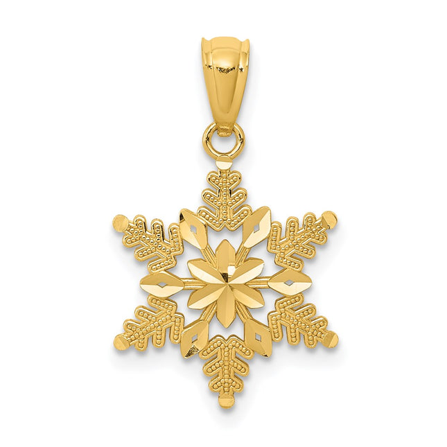14k Yellow Gold Pendants Style K5914 - Classique Jewelry Inc.