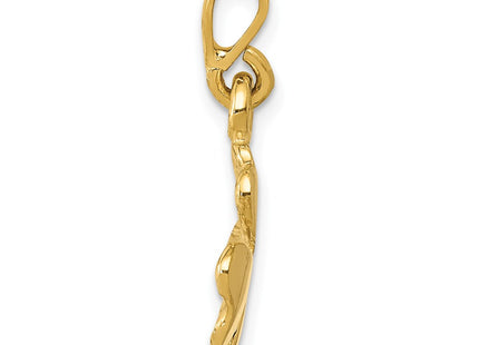 14k Yellow Gold Pendants Style K5930 - Classique Jewelry Inc.