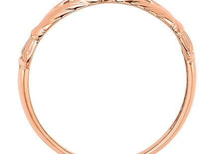 14k Rose Gold Rings Style K5933 - Classique Jewelry Inc.