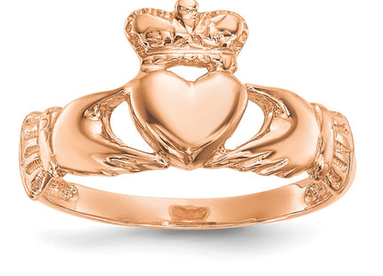14k Rose Gold Rings Style K5933 - Classique Jewelry Inc.