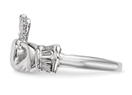 14k White Gold Rings Style K5934 - Classique Jewelry Inc.