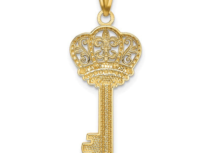 14k Yellow & Rhodium Jewelry Style K5939 - Classique Jewelry Inc.