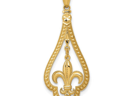 14k Yellow Gold Pendants Style K5940 - Classique Jewelry Inc.