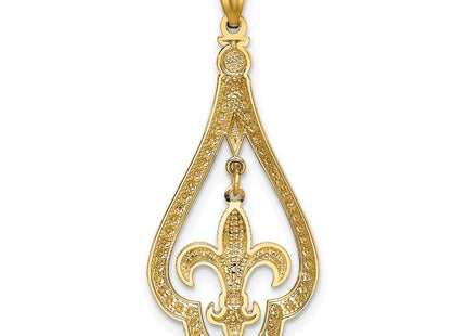 14k Yellow Gold Pendants Style K5940 - Classique Jewelry Inc.