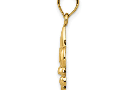14k Yellow Gold Pendants Style K5941 - Classique Jewelry Inc.