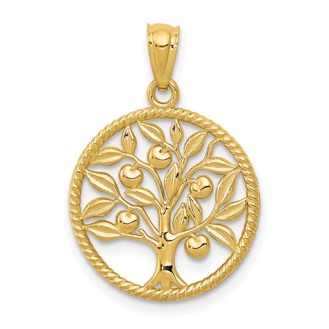 14k Yellow Gold Pendants Style K5944 - Classique Jewelry Inc.