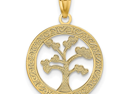14k Yellow Gold Pendants Style K5945 - Classique Jewelry Inc.