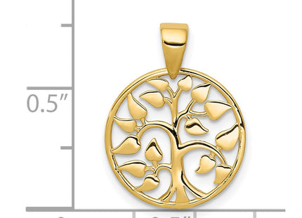 14k Yellow Gold Pendants Style K5946 - Classique Jewelry Inc.