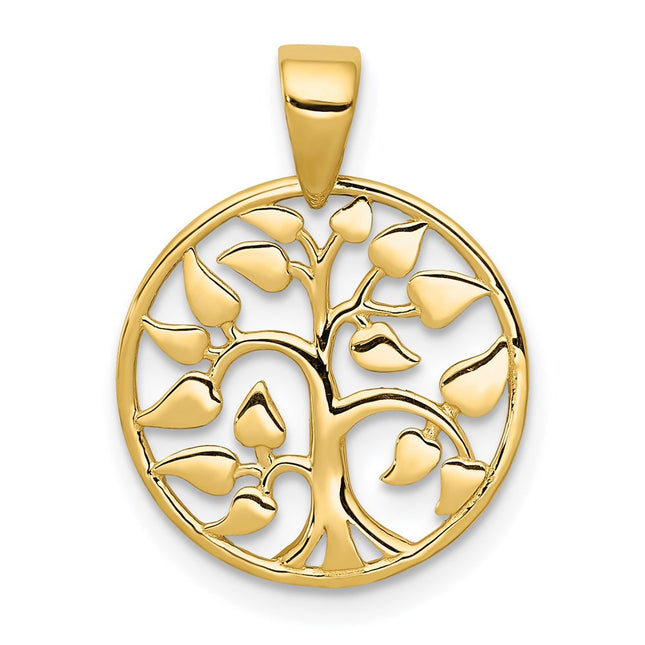 14k Yellow Gold Pendants Style K5946 - Classique Jewelry Inc.