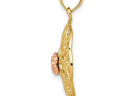 14k Two-tone Jewelry Style K5949 - Classique Jewelry Inc.
