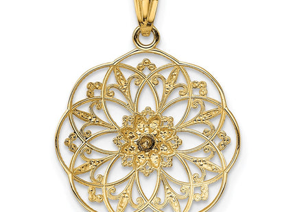 14k Two-tone Jewelry Style K5949 - Classique Jewelry Inc.
