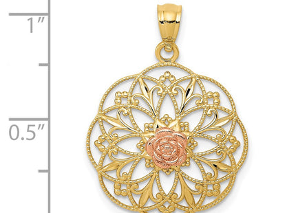 14k Two-tone Jewelry Style K5949 - Classique Jewelry Inc.