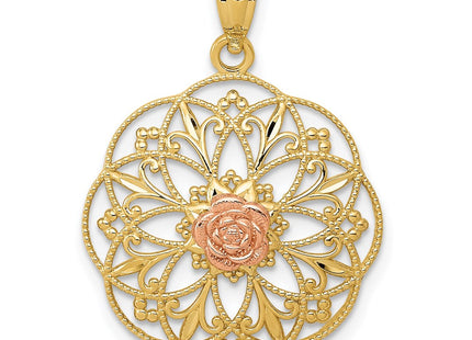 14k Two-tone Jewelry Style K5949 - Classique Jewelry Inc.