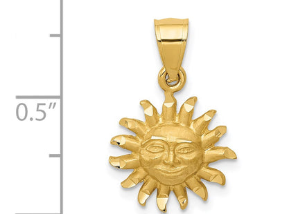 14k Yellow Gold Pendants Style K5967 - Classique Jewelry Inc.