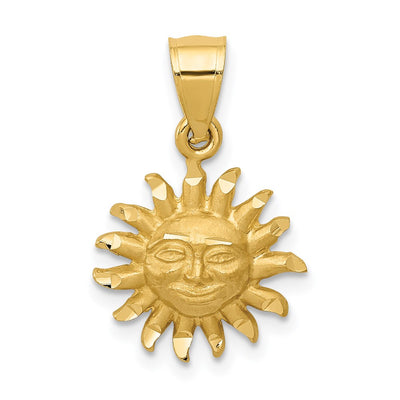 14K gold pendant
