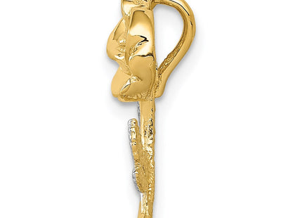 14k Yellow & Rhodium Chains Style K5969 - Classique Jewelry Inc.