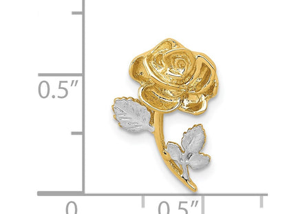 14k Yellow & Rhodium Chains Style K5969 - Classique Jewelry Inc.