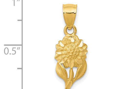 14k Yellow Gold Pendants Style K5971 - Classique Jewelry Inc.