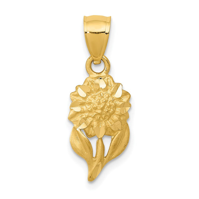 14k Yellow Gold Pendants Style K5971 - Classique Jewelry Inc.