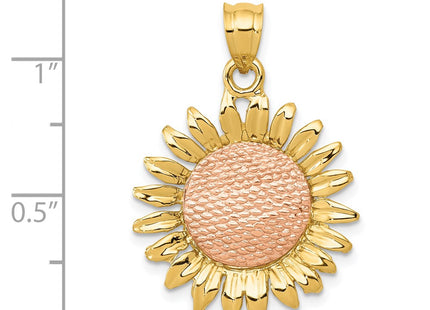 14k Two-tone Pendants Style K5976 - Classique Jewelry Inc.