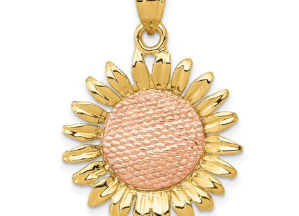 14k Two-tone Pendants Style K5976 - Classique Jewelry Inc.