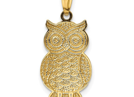 14k Yellow & Rhodium Pendants Style K5978 - Classique Jewelry Inc.