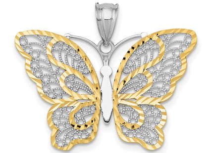 14k White Gold Pendants Style K5987 - Classique Jewelry Inc.