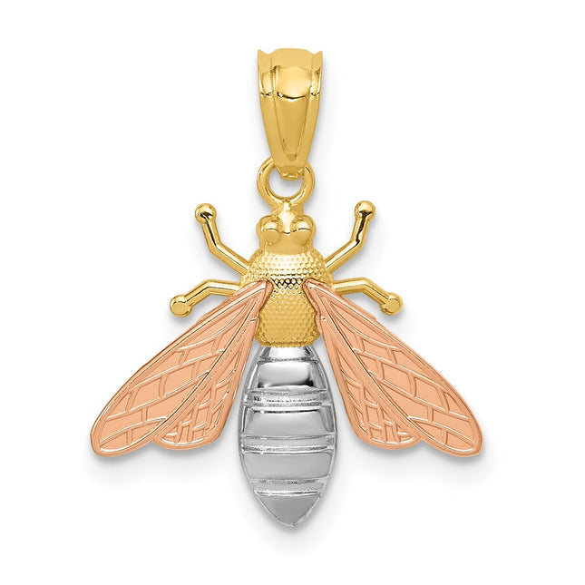 14k Two-tone Pendants Style K5989 - Classique Jewelry Inc.