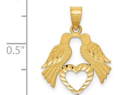 14k Yellow Gold Pendants Style K5992 - Classique Jewelry Inc.