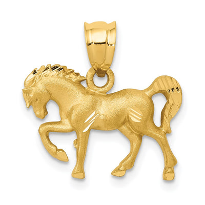 14K gold pendant