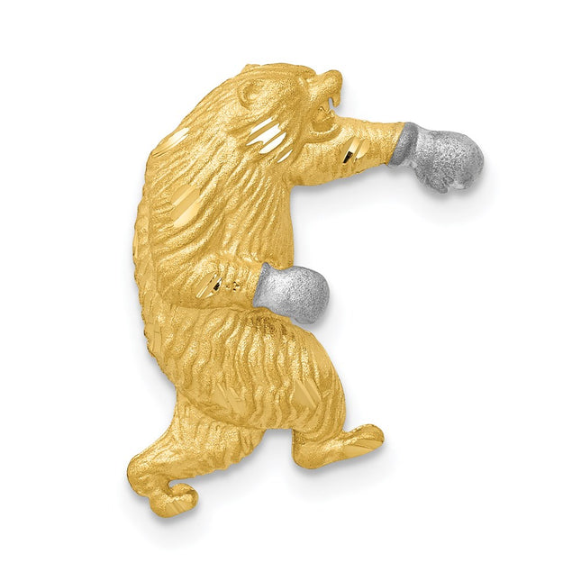 14k Yellow & Rhodium Chains Style K6009 - Classique Jewelry Inc.