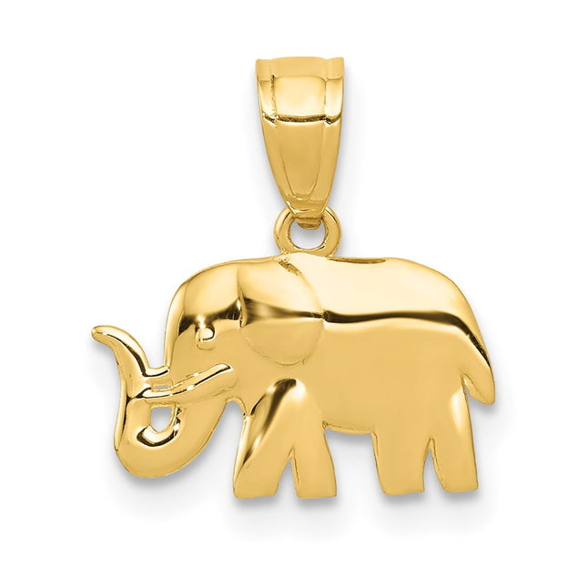 14k Yellow Gold Pendants Style K6014 - Classique Jewelry Inc.