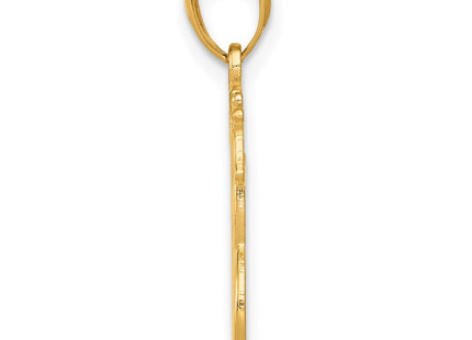 14k Yellow Gold Pendants Style K6015 - Classique Jewelry Inc.