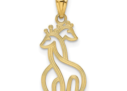 14k Yellow Gold Pendants Style K6015 - Classique Jewelry Inc.