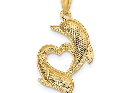 14k Yellow Gold Pendants Style K6026 - Classique Jewelry Inc.