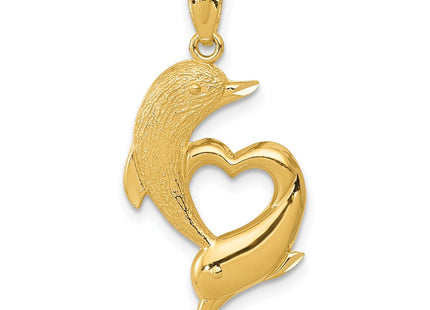 14k Yellow Gold Pendants Style K6026 - Classique Jewelry Inc.
