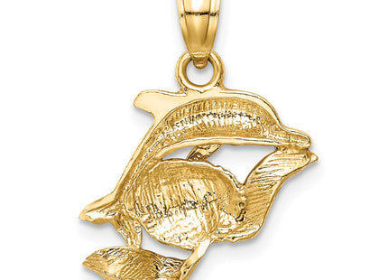 14K gold pendant, further view